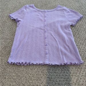 Shirt Sleeve Henley Top